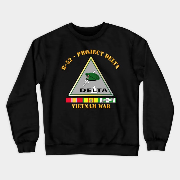 SOF - B-52 - Project Delta w VN SVC Crewneck Sweatshirt by twix123844